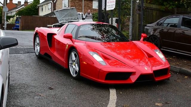 Leighton Buzzard Cars and Coffee November 2022 Our one years anniversary Ferrari Enzo and team meet смотреть онлайн