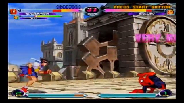 Marvel vs. Capcom 2 (PS2): Striking Out with Ryu, Cyclops, and Spider-Man -- Not Zangief смотреть онлайн