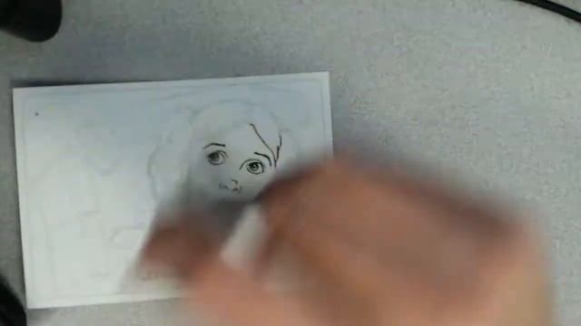 Star Wars Sketch Card Time Lapsed Video