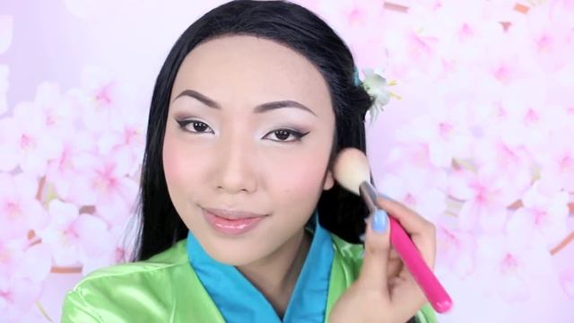 Disney's Mulan Makeup Tutorial смотреть онлайн