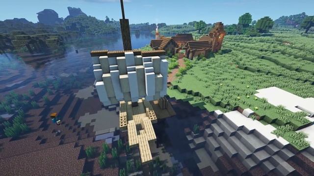 Minecraft 1.15 TINY Village Base Timelapse смотреть онлайн