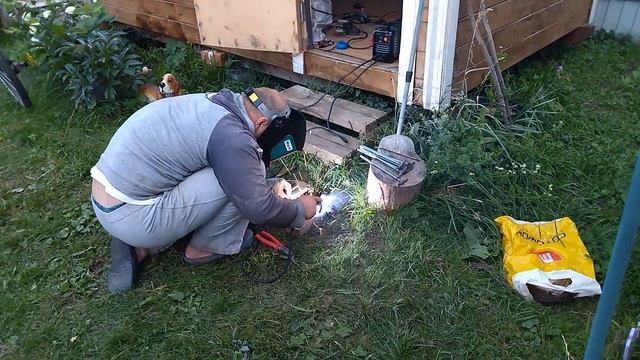 Бюджетный фундамент под сарай 3х6м.