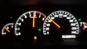 Разгон Toyota Camry 30 2.4 0-100 km/h