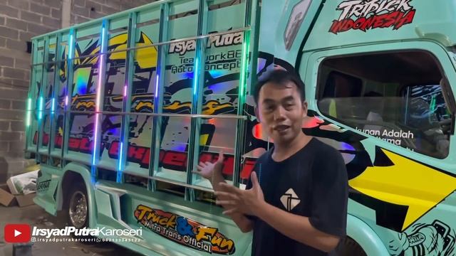 AGAR TIDAK KETINGGALAN MODIFIKASI || TRUK MODIFIKASI IRSYAD PUTRA KAROSERI смотреть онлайн