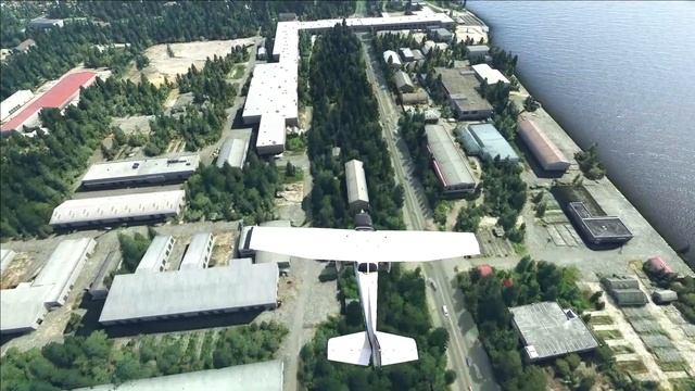 Полет над Архангельском в симуляторе Microsoft Flight Simulator 2020 / Arkhangelsk in MFS 2020 смотреть онлайн