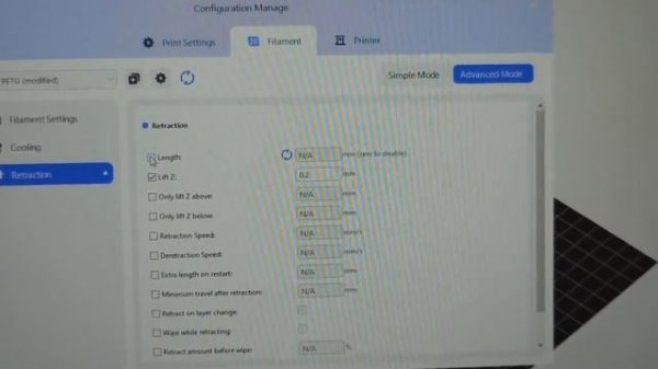 Настройки 3D принтера Anycubic Kobra 2 для печати филаментом PETG