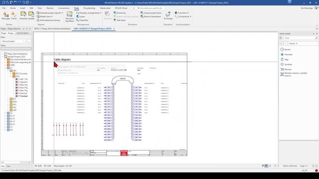 EPLAN P8 I How to place a report manually?❓ смотреть онлайн