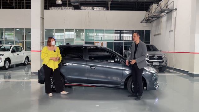รีวิว Mitsubishi Mirage Smart CVT 2024 สีเทาดำ 579,000 บาท ดอกเบี้ย 0% ฟรี Service 5 ปี พร้อมแต่งสว смотреть онлайн
