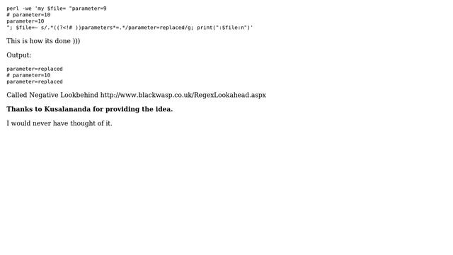 Unix & Linux: Perl multiline match for 'something' which starts without '#s' (3 Solutions!!) смотреть онлайн