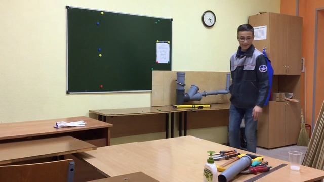 VII ОЧМ Московские мастера WSJ, компетенциям Сантехника и отопление конкурсант Монтвила Дмитрий смотреть онлайн