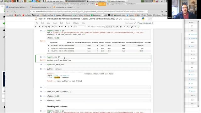 Getting Started With Python, Anaconda And Jupyter – Matt Curcio – Lunch & Learn смотреть онлайн