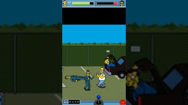 The Simpsons Arcade [JAVA touch] смотреть онлайн