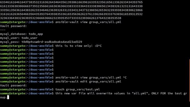 DevOps & Chill n.6: Using Ansible Vault to Protect Sensitive Playbook Data смотреть онлайн