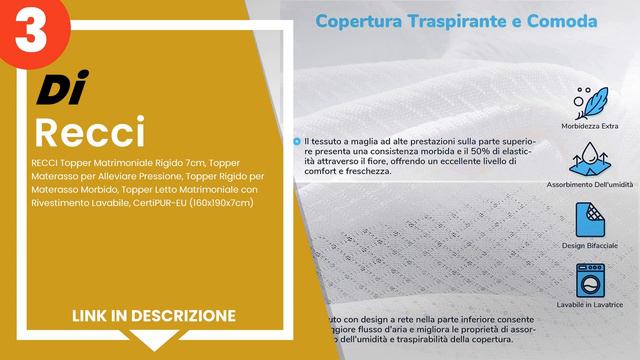 I 5 migliori topper matrimoniali in Memory Foam смотреть онлайн
