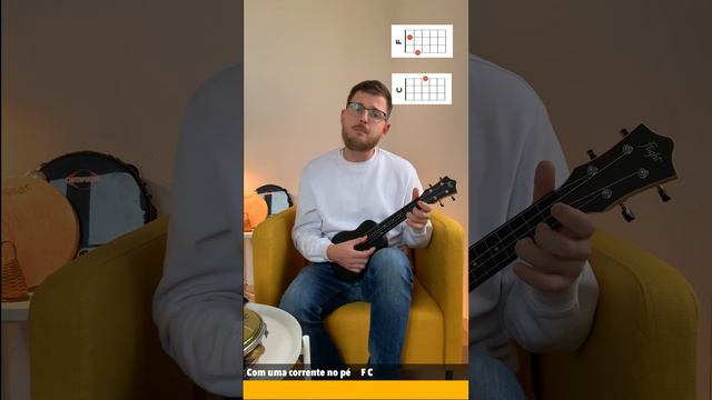 Ukulele capoeira song -Vim no balanco do mar la de Angola смотреть онлайн