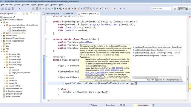 How to create Listview with Checkbox in android apps смотреть онлайн