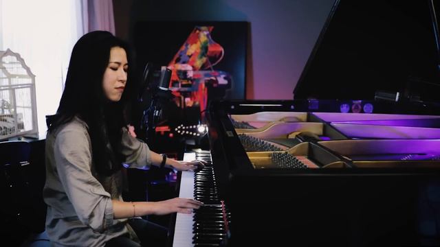 The Shadow of Your Smile (with Lyrics) Vocal and Piano смотреть онлайн