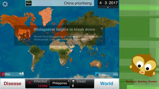 Plague Inc. | Neurax Worm | Casual | starting in Germany смотреть онлайн