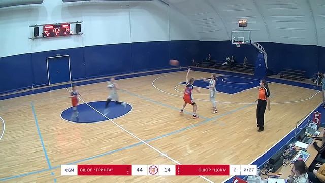 СШОР "Тринта" - СШОР "ЦСКА" смотреть онлайн