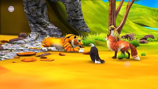 सुवर बन्दर की दोस्ती और लकड़बग्घा Pig Monkey And Hyena Friendship Story Kahani Hindi Kahaniya