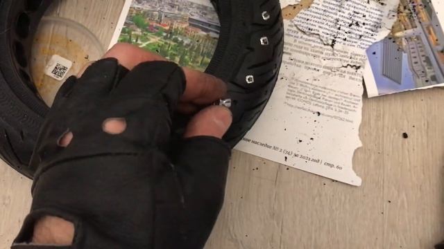 Самостоятельная шиповка литого колеса самоката (ninebot g30p) смотреть онлайн