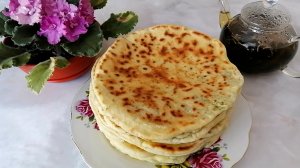 Очень вкусные Лепёшки с творогом Чуду. Съедаются в миг