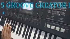 yamaha psr e473 all 35 groove creator demo