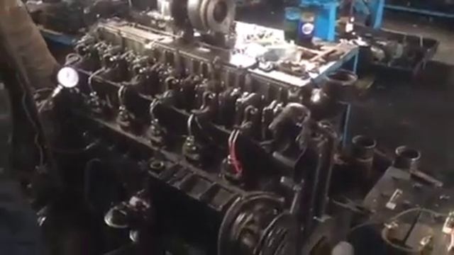 Обкатка двигателя Deutz 1013 после ремонта, двигатель Дойц смотреть онлайн