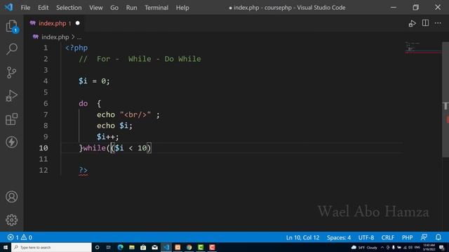 5 - PHP Loop (Rest Api PHP in Arabic) смотреть онлайн