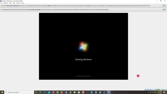 Windows 7 instalation Through Oracle Virtual Box смотреть онлайн