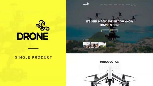 Drone - Single Product WordPress Theme | Themeforest Website Templates and Themes смотреть онлайн