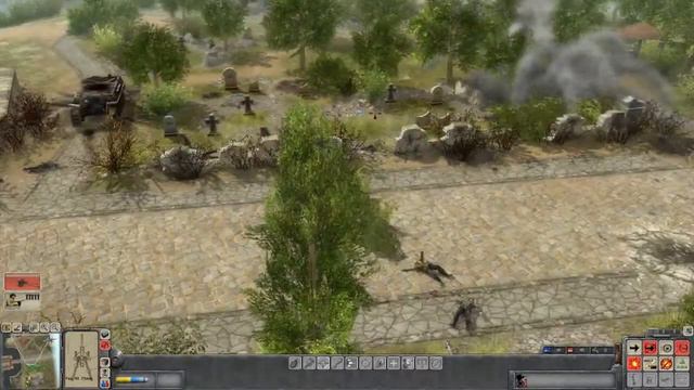 Faces of War - Soviet campaign walkthrough - Mission 3 - Stronghold 1/3 [HD] смотреть онлайн
