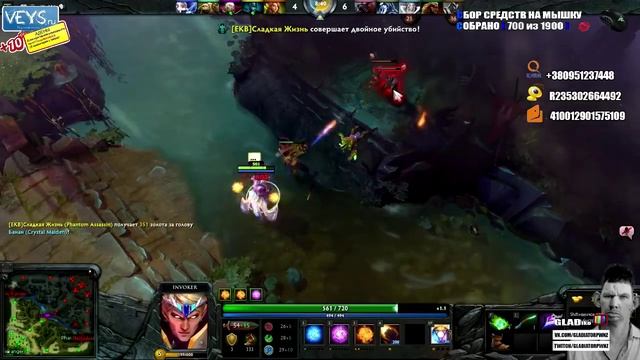 ТОП ГЛАДИАТОР ВАЛАКАС ИГРАЕТ В ДОТУ!(1) смотреть онлайн