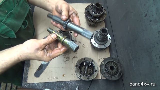 Четырёхсателлитные дифференциалы в раздатку Нивы производства ИжТехно и ВолодяСПБ