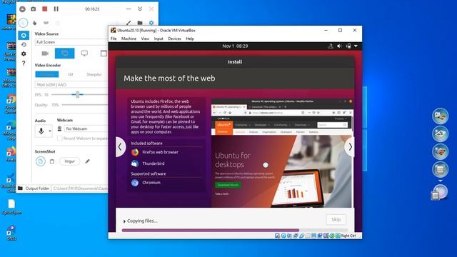 Installing Ubuntu 20.10 Updates At VirtualBox смотреть онлайн