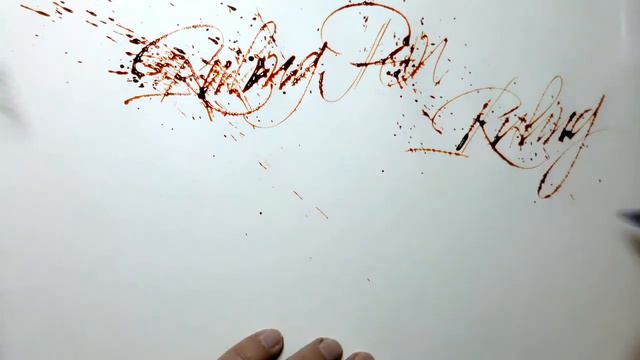 Ruling pen handmade смотреть онлайн