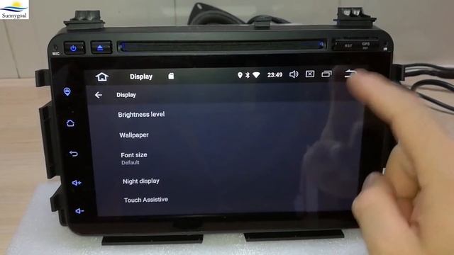 Android 8.1 OS Car GPS Head Unit for Honda HRV(2015-2018) - Sunnygoal смотреть онлайн