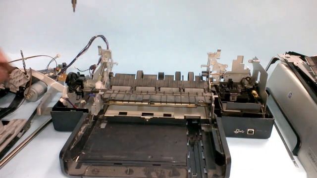 Taking Apart HP Deskjet 6540 Printer 6940 Disassembly смотреть онлайн