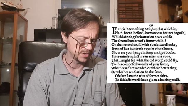 A Poem A Week: Sonnet 59 By William Shakespeare (as Requested By Sir Patrick Stewart)