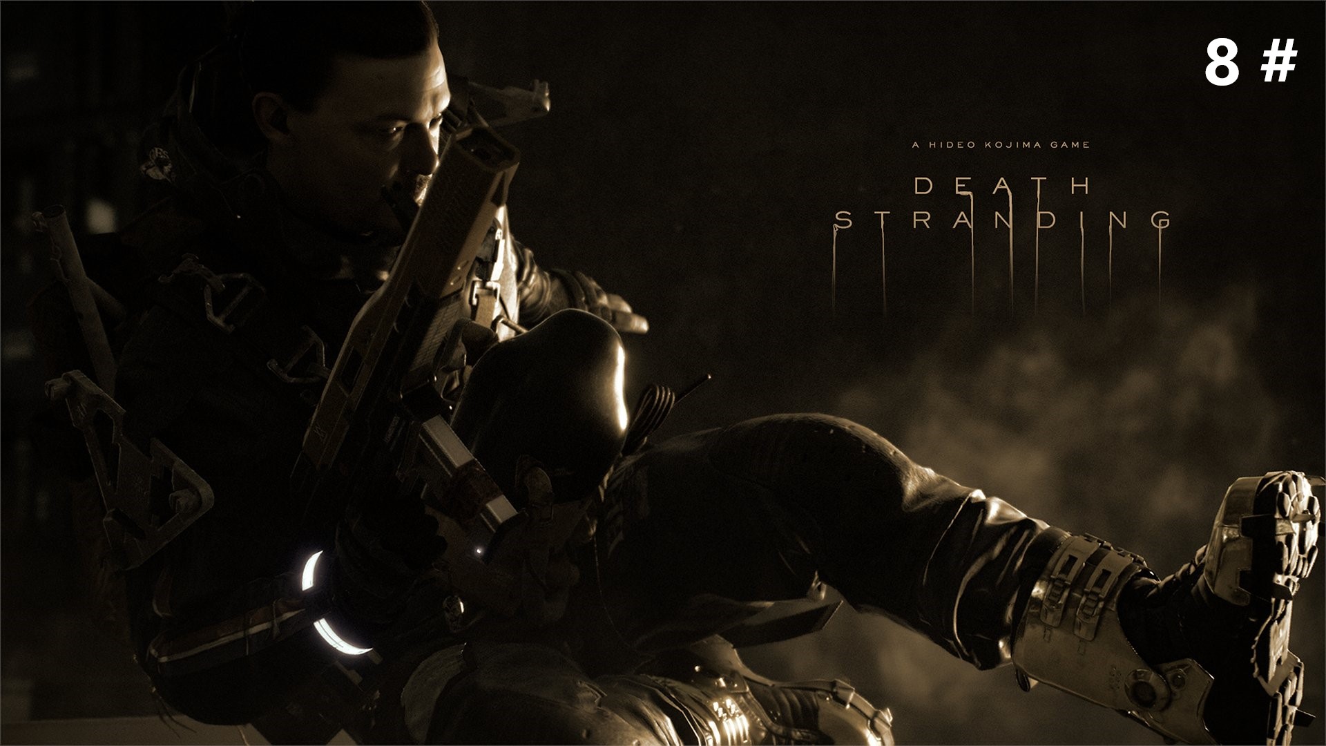 Прохождение Death Stranding 8 # (Получил новую пушку объеденив выживальщиков)