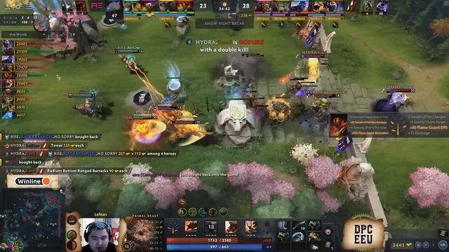 ?CМЕЛЫЙ КОР ВИЗАЖ В МАТЧЕ ЗА ПРОХОД В ВЫСШИЙ ДИВИЗИОН! | HYDRA vs RISE Esports EEU DPC 2023 смотреть онлайн