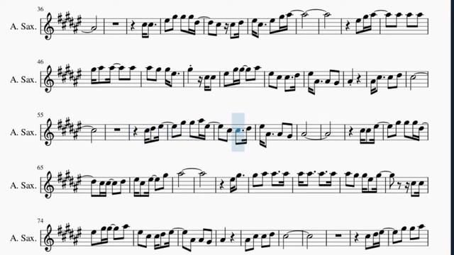 Alto Sax Sheet Music: How to play Big Iron by Marty Robbins смотреть онлайн