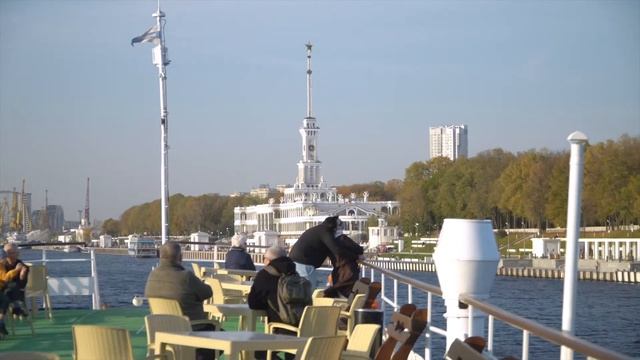 Речной порт Москва (Речной Вокзал) Осень. смотреть онлайн