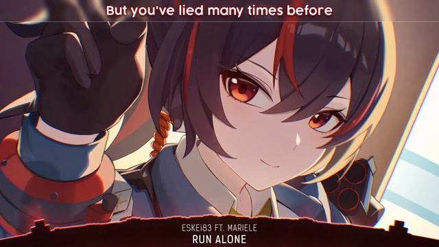 Nightcore - Run Alone (Lyrics) смотреть онлайн