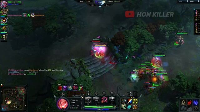 HoN Corrupted Disciple DAWNBRINGER with SHRUNKEN HEAD смотреть онлайн