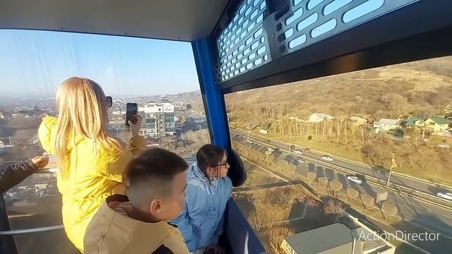 Казахстан Красоты Алматы Кок-Тобе ? Иван Рыбников и Элла Австралия едем в гору на фуникулере ?? смотреть онлайн