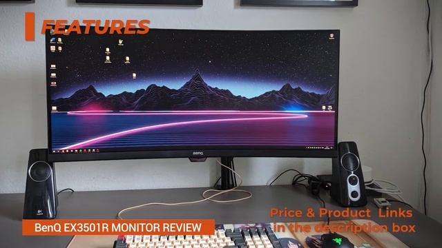 ✅ BenQ EX3501R Review: 3440×1440 100Hz FreeSync HDR UltraWide Curved Gaming Monitor смотреть онлайн