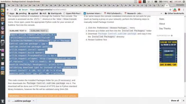 Sublime Text Typescript support in Ubuntu | Sublime text typescript package Installation смотреть онлайн