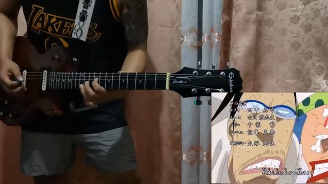 One Piece Opening Song 13 Instrumental | One Day by Rootless | Guitar cover | Jai B. смотреть онлайн
