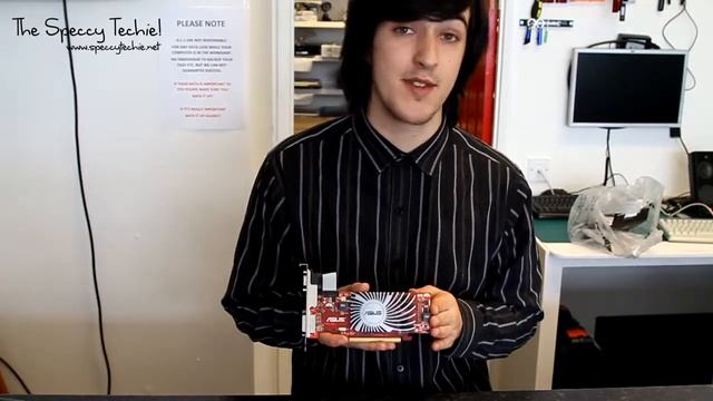 Unboxing: Asus HD5450 low profile GPU смотреть онлайн